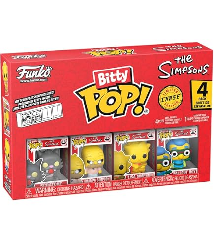 Funko Bitty POP!: Os Simpsons - Itchy Pacote com 4 : Amazon.com.br